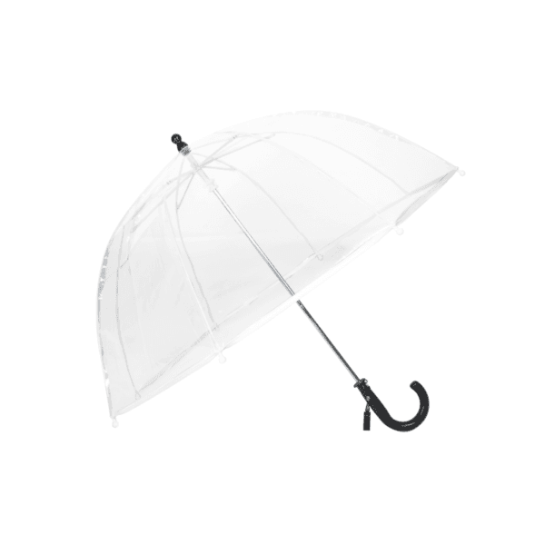 Custom cheap kids clear bubble umbrellas wholesales