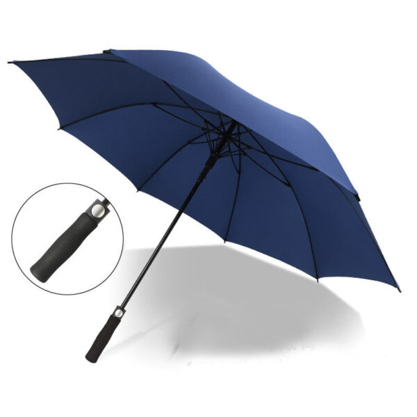 Custom 48 inch Blue Golf Umbrellas with Logo