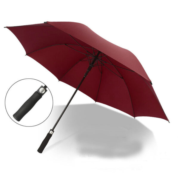 Custom 48 inch Red Golf Umbrellas with Logo
