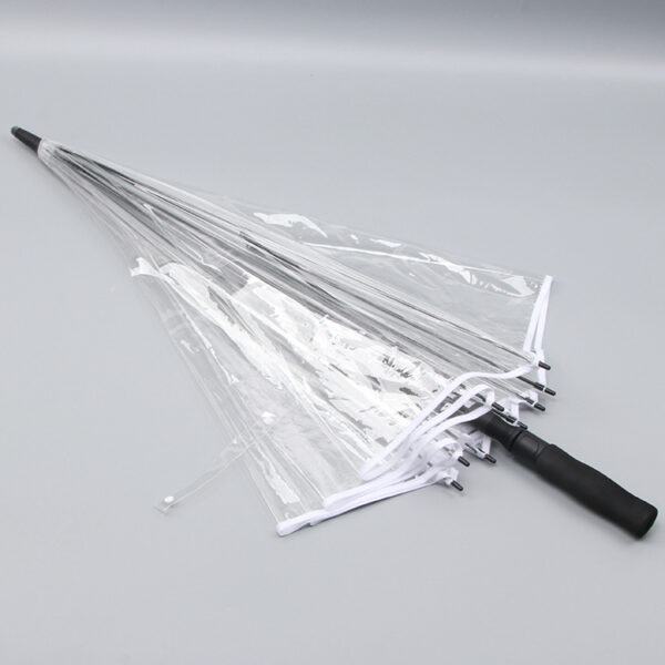 custom clear golf umbrellas with logo wholesales - Image 4