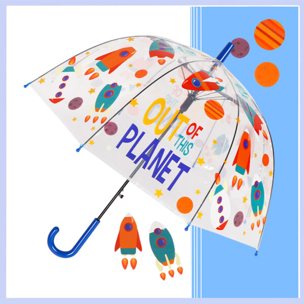 Planet Children Clear Bubble umbrellas bulk and wholesale