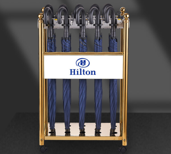 Custom Hotel Guest Umbrellas With Lock Umbrellas Holder