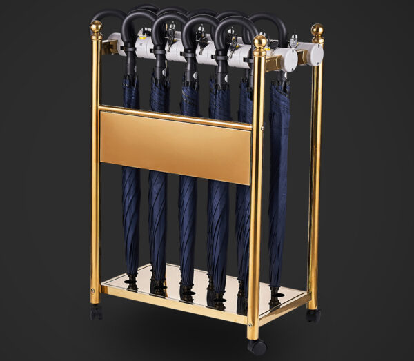 Custom Hotel Guest Umbrellas With Lock Umbrellas Holder - Image 2